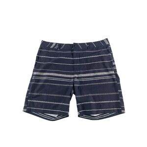 Surfside Supply Shorts Mens 36 Stripe Drawstring Swim Trunks Boardwalk Apparel